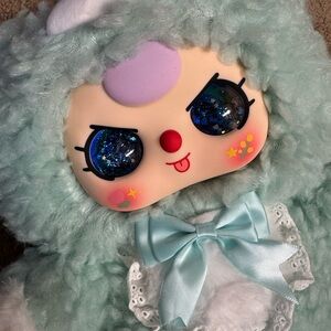 Baby three teddy bear mint Green with special liquid eyes and cry eyes 400%